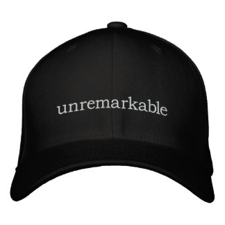 unremarkable flexfit hat