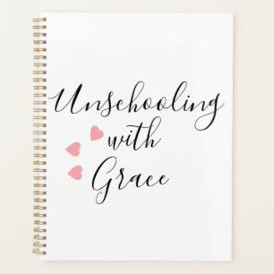 Unschooling Mom Grace Hearts Planner