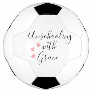 Unschooling Mom Grace Hearts Soccer Ball