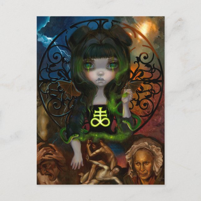 "Unseelie Court: Envy" ©Jasmine Becket-Griffith Postcard (Front)