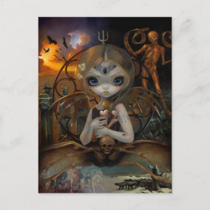 "Unseelie Court: Famine" Postcard