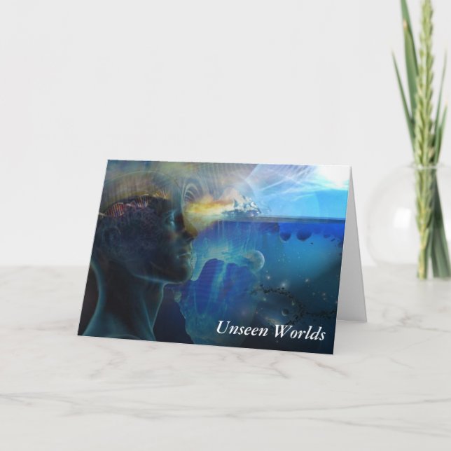 Unseen Worlds Greeting Cards (Front)