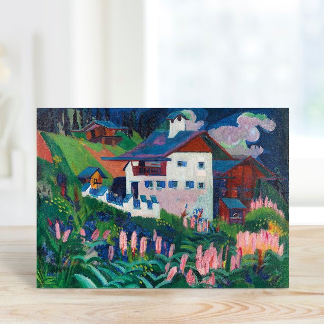 Unser Haus | Ernst Ludwig Kirchner Card (Creator Uploaded)