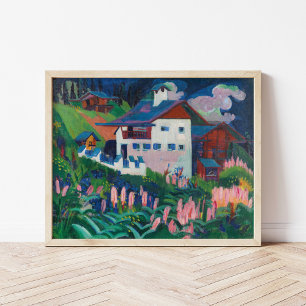 Unser Haus Ernst Ludwig Kirchner Poster