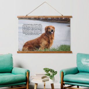 Unshakable Faith Inspirational Hanging Tapestry