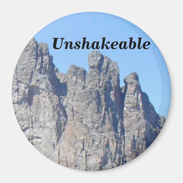 Unshakeable Quote Magnet (Front)
