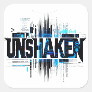 UNSHAKEN Cyberpunk Sticker