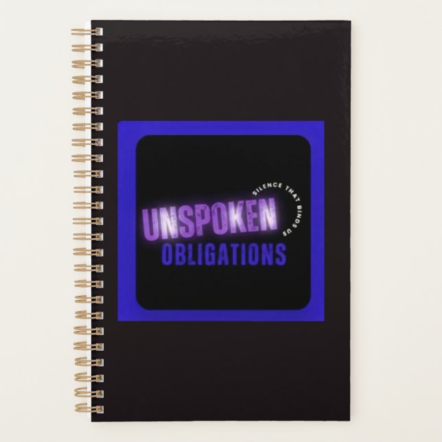 Unspoken Obligations Planner (Front)