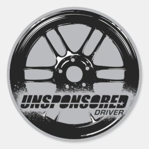Unsponsored Driver Wheel Sticker