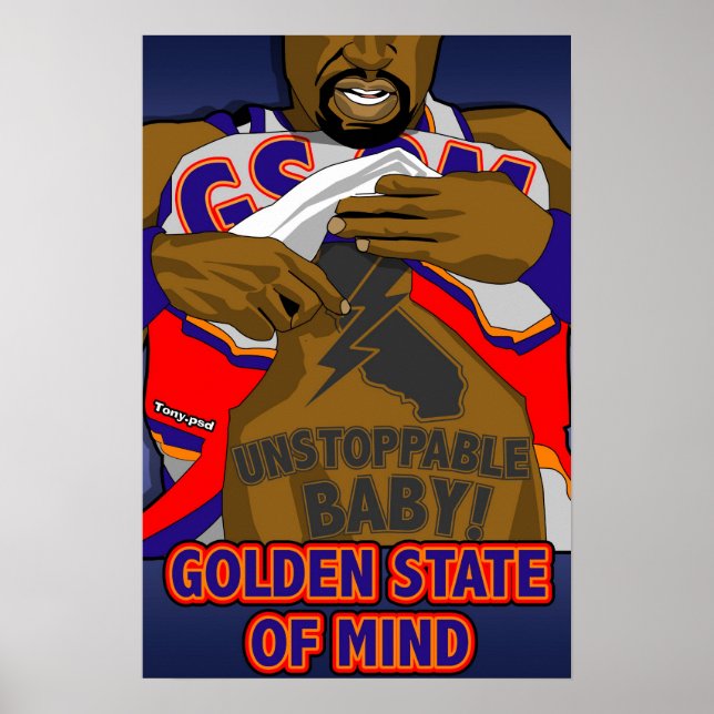 "Unstoppable Baby!" Tattoo Poster (Front)