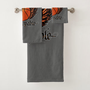 Unstoppable (Basketball) Bath Towel Set