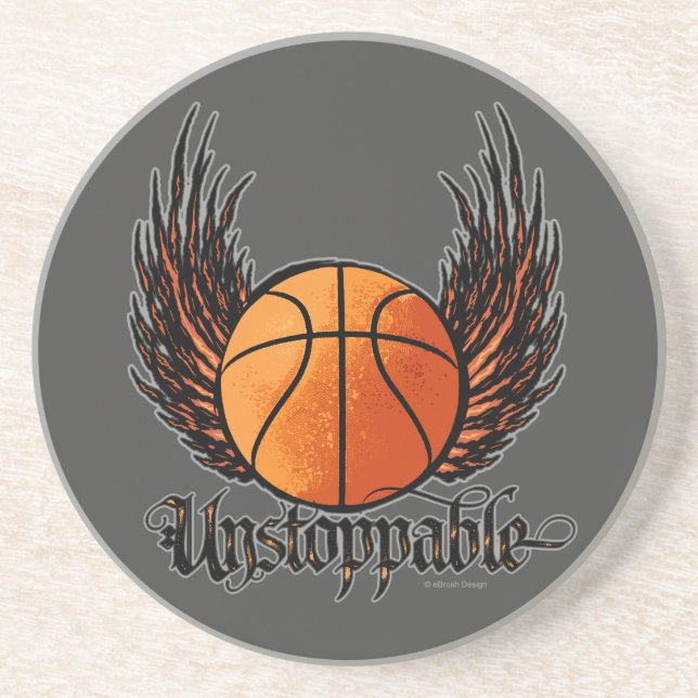 Unstoppable (Basketball) Coaster (Front)