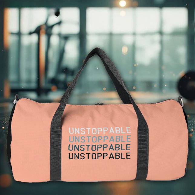 Unstoppable Gym Gear Duffle Bag (Creator Uploaded)