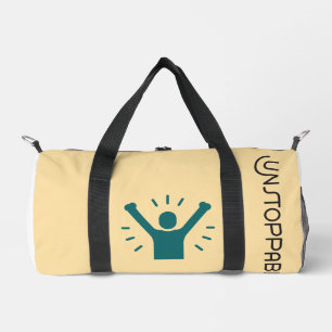 Unstoppable Gym/Motivational Fitness & Workout Duffle Bag