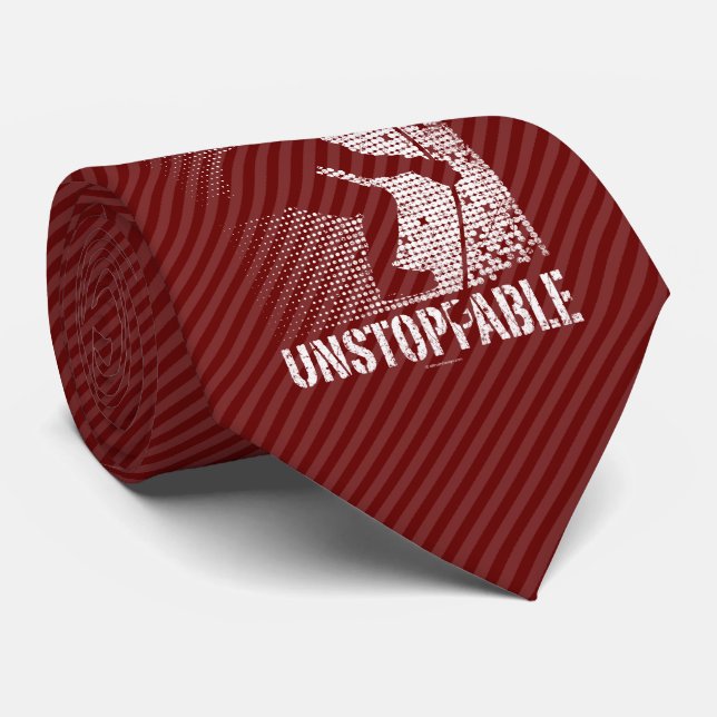Unstoppable (Hockey) Neck Tie (Rolled)