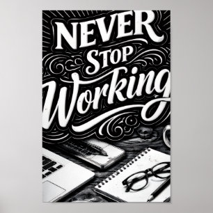 Unstoppable Hustle Poster