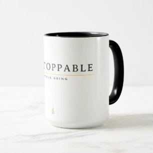 UNSTOPPABLE Minimal Motivation Quote T-Shirt Mug