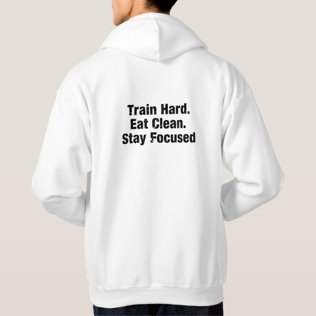 Unstoppable: Motivational Gym Design Hoodie (Back)