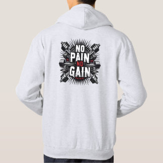 Unstoppable: Motivational Gym Design Hoodie