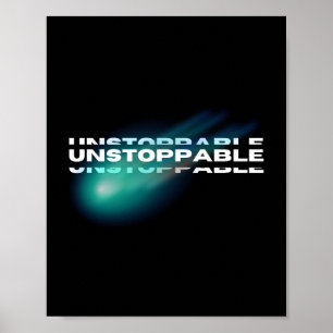 Unstoppable, Motivational, Inspirational Poster