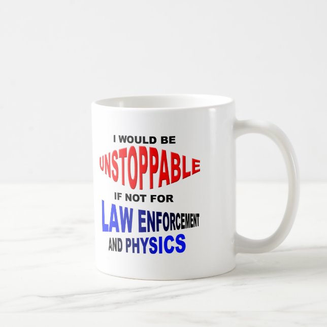 Unstoppable Problems Funny Mug (Right)