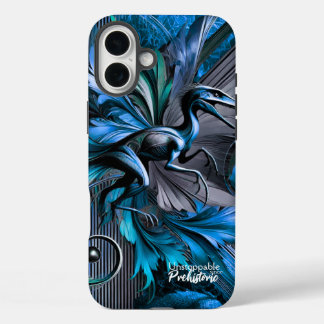 Unstoppable Raptor – Fuel Strength, Rule the Wild iPhone 16 Plus Case