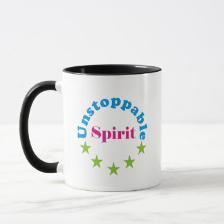 unstoppable spirit  mug
