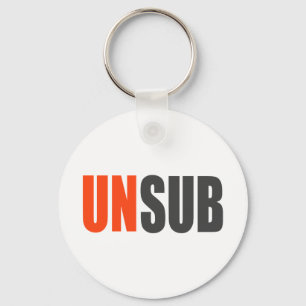 Unsub Unknown Subject Keychain