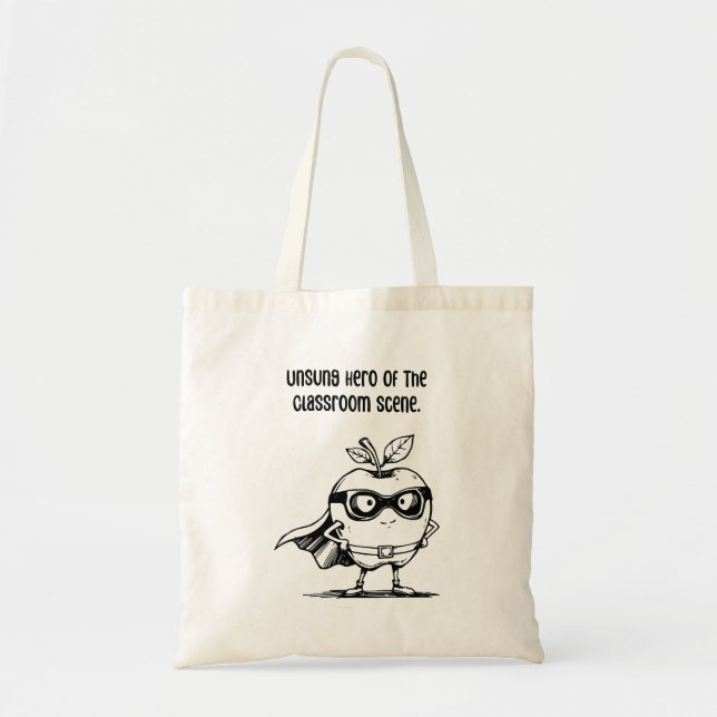 Unsung Hero Classroom Scene Essential Support Tote Bag (Front)