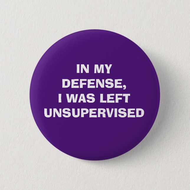 Unsupervised Button (Front)