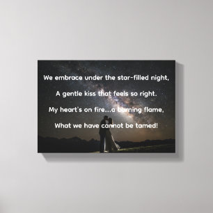 Untamable  canvas print