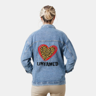 "UNTAMED" DENIM JACKET
