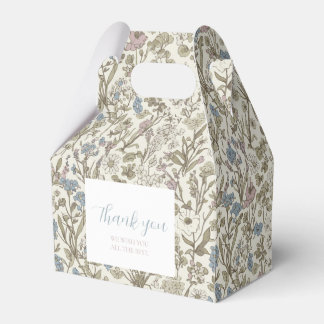 Untamed Petals Favor Box