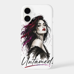 Untamed. Protective Phone Case   Minimalist Art 