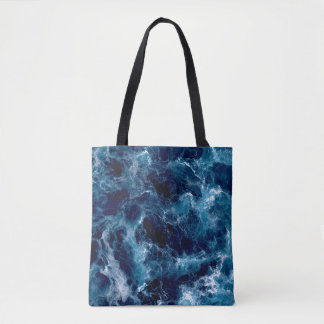 Untamed Sea Churn Tote Bag