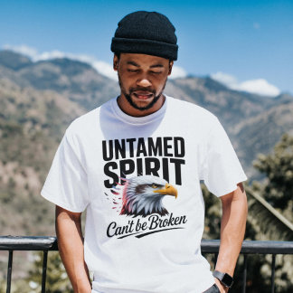 Untamed Spirit Eagle Eyes Freedom Adventure T-Shirt