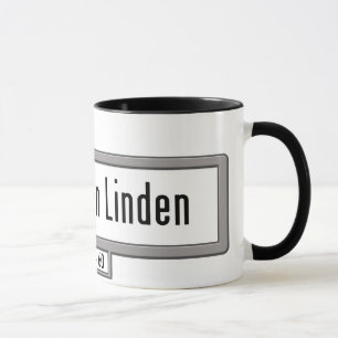 Unter den Linden, Berlin Street Sign Mug