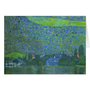 Unterach at Attersee by Klimt, Vintage Art Nouveau