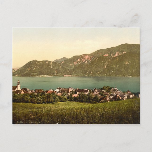 Unterach II in Austria Postcard (Front)