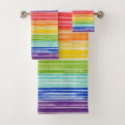 Untidy rainbow stripes