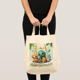 Untie's squad, United by Love Tote Bag