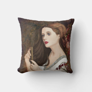 Until dark, my love throw pillow