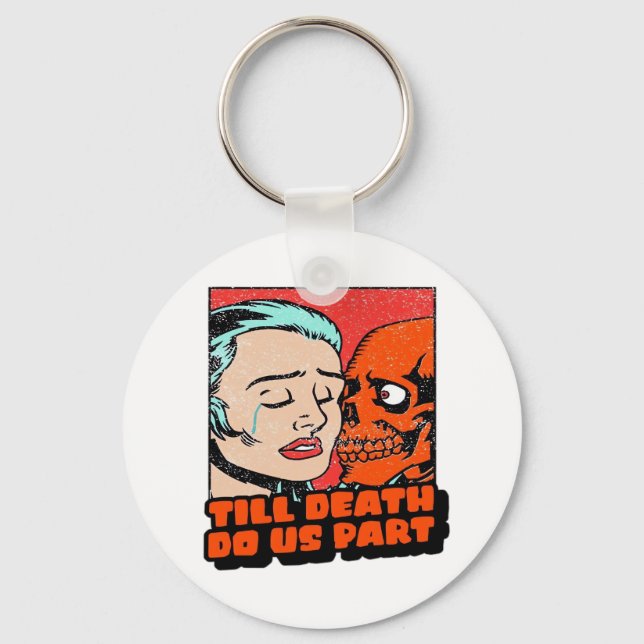 Until Death Do Us Part Classic Keychain (Front)