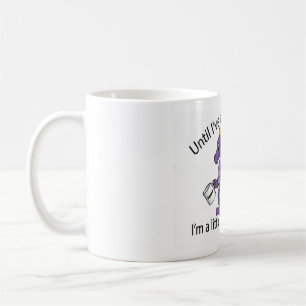 Until I've had coffee I'm a little Dragon Mug