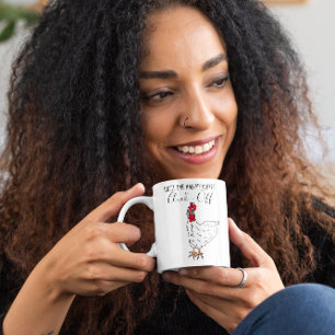Until I've Had My Coffee, Cluck Off  Funny Chicken Coffee Mug