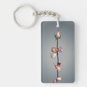 Until the last petal... keychain
