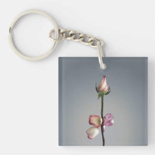 Until the last petal... keychain