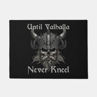 Until Valhalla Never Kneel Doormat