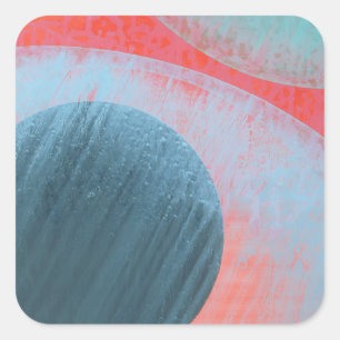 Untitled 102 square sticker