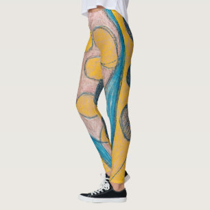 Untitled, 1908 by Hilma af Klint Leggings